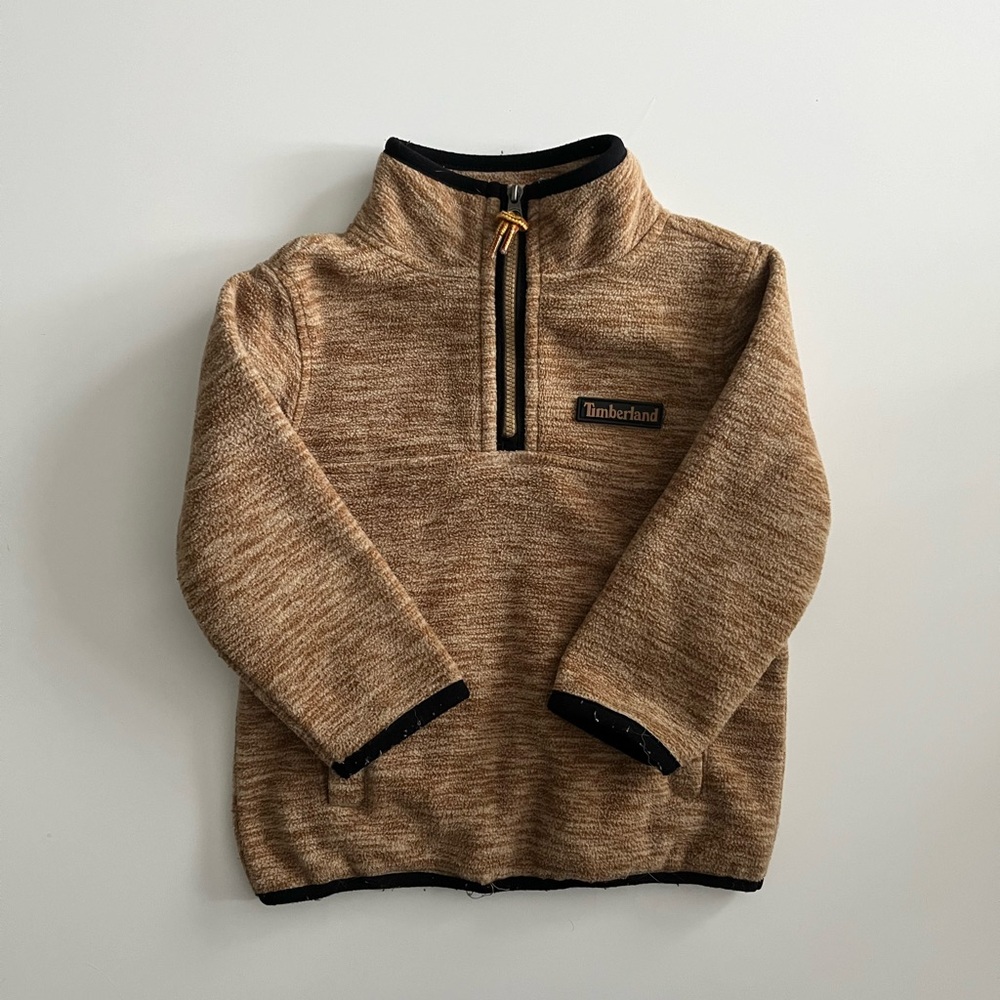 Timberland Warm Winter Quarter Zip Pullover Fleece